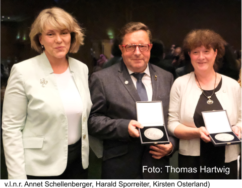 Foto: Thomas Hartwig v.l.n.r. Annet Schellenberger, Harald Sporreiter, Kirsten Osterland)